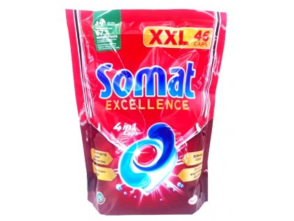 Somat Excellence 4 in 1 tabletky do umývačky riadu - 46 ks