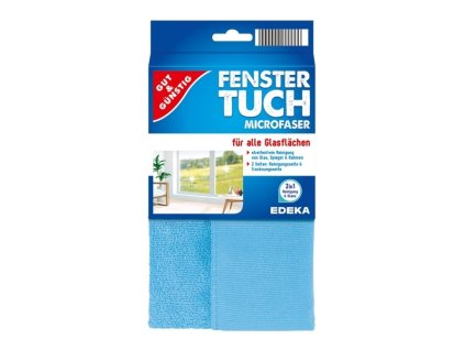 Gut & Gunstig mikroutierka na okná, sklo 40 x 40 cm - 1 ks