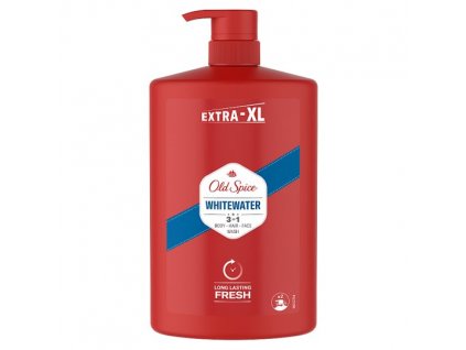 Old Spice Whitewater 3 in 1 Extra - XL pánsky sprchový gél - 1 000 ml