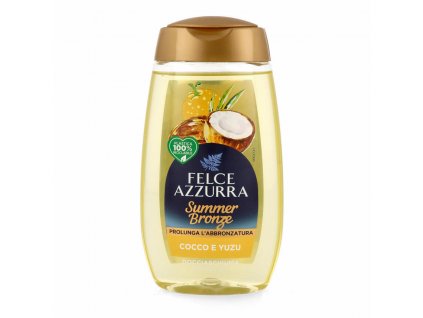 Felce Azzurra Summer Bronze Cocco e Yuzu sprchový olej - 250 ml