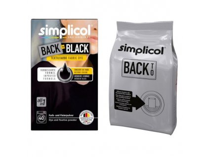Simplicol Back to Black farba na textil (čierna) - 400 g