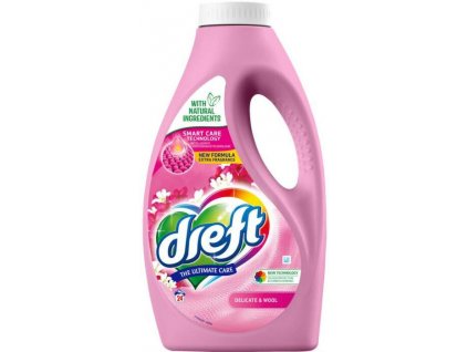 dreft delicate wool gel na pranie na vlnu a jemne vlakna 1 2 l 24 prani