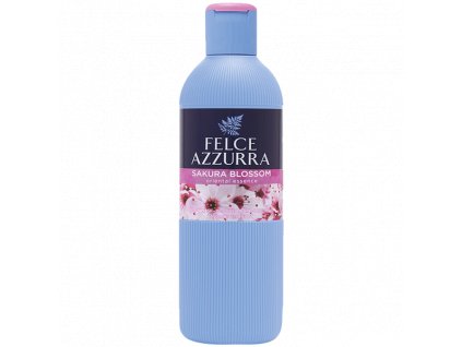 felce azzurra sakura blossom sprchovy gel a pena do kupela 650 ml