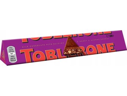 toblerone raisins honey almond nougat mliecna cokolada 100 g