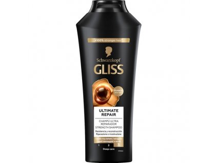 schwarzkopf gliss ultimate repair damsky sampon na poskodene a suche vlasy 400 ml