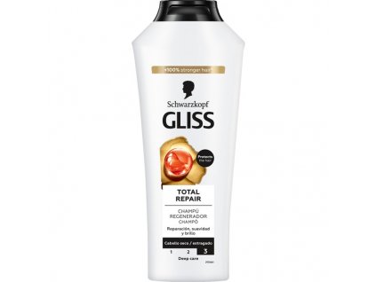 schwarzkopf gliss total repair damsky sampon na poskodene a matne vlasy 400 ml