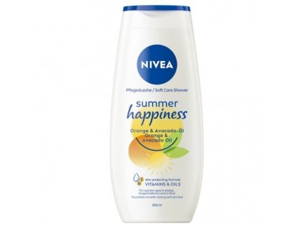 nivea summer happiness sprchovy gel 250 ml
