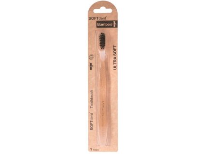 soft dent bamboo ultra soft zubna kefka 1 ks