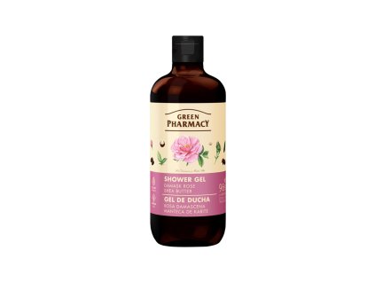 green pharmacy damask rose shea butter sprchovaci gel 500 ml
