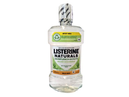 listerine naturals zahnfleich schutz ustna voda 600 ml