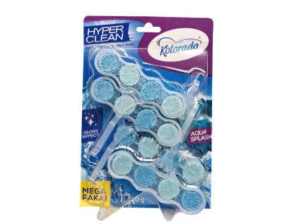 kolorado hyper clean aqua splash wc zaves 180 g 4 x 45 g
