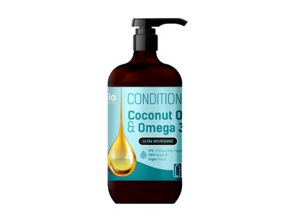 bio naturell coconut oil omega 3 kondicioner na poskodene vlasy 946 ml
