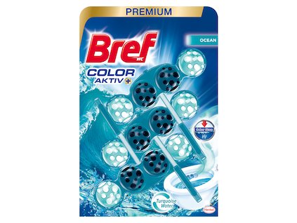 bref color aktiv ocean wc zaves gulicky 3 x 50 g