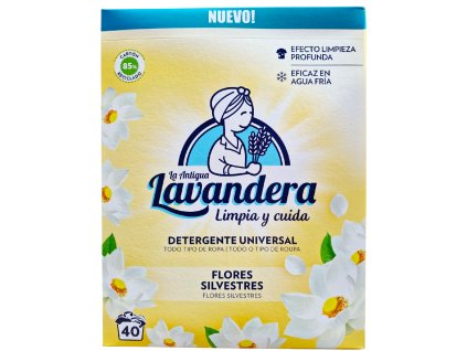 la antigua lavandera flores silvestres prasok na pranie 2 2 kg 40 prani