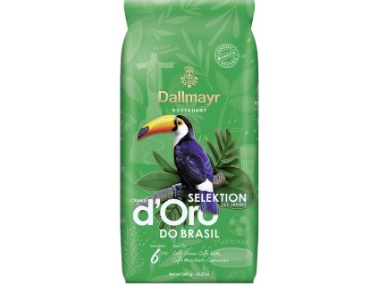 dallmayr crema d oro selektion do brasil zrnkova kava 1 kg