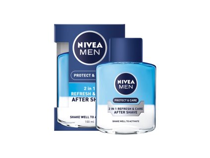 nivea men protect care 2 in 1 voda po holeni 100 ml