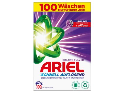 ariel color pulver prasok na pranie 6 0 kg 100 prani