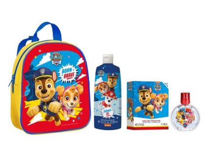 paw patrol born brave detsky batoh sprchovy gel toaletna voda