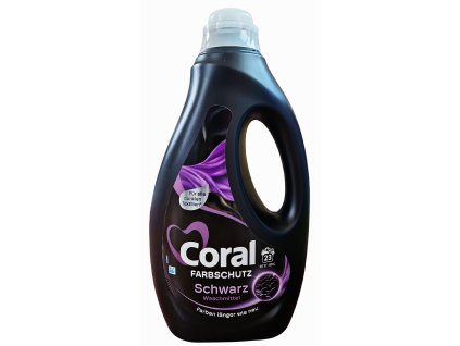 coral schwarz gel na pranie na cierne pradlo 1 15 l 23 prani