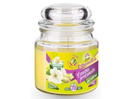 setablu citronella repelentna sviecka v skle proti komarom 120 g 1 ks