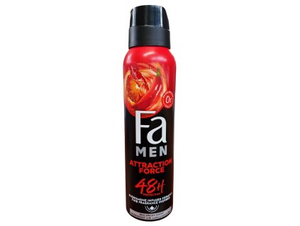 fa men attraction force 48 h pansky deodorant spray 150 ml