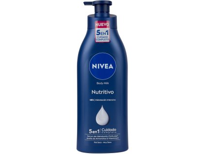 nivea body milk nutritivo 5 en 1 telove mlieko s pumpickou 500 ml