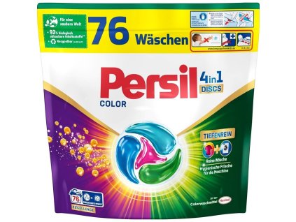 persil discs color 4 v 1 kapsule na pranie 76 ks