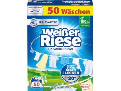 (DE) Weisser Riese universal prášok na pranie 2,5 kg - 50 praní