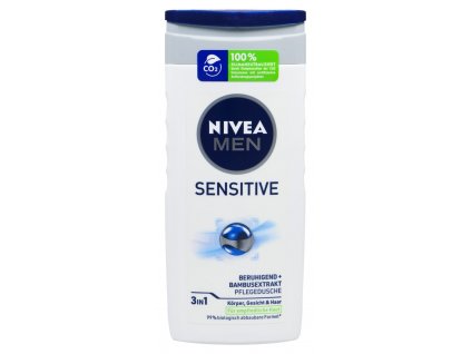 nivea sensitive 3 in 1 pansky sprchovy gel 250 ml