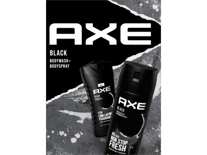 Axe Black pánska darčeková sada - sprchový gél 250 ml, deodorant 150 ml