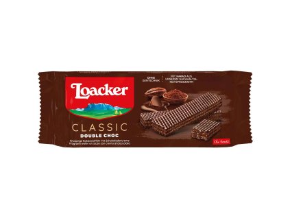 (DE) Loacker Classic Double choc plnené oblátky -135 g