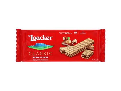 (DE) Loacker Classic Napolitaner plnené oblátky - 135 g