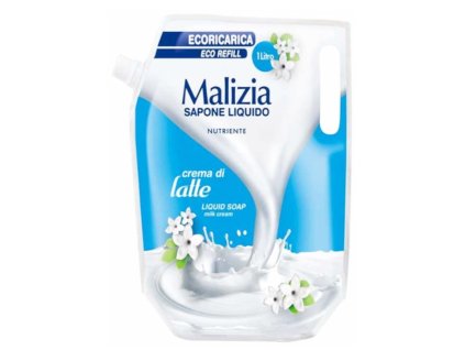 Malizia Nutriente crema di Latte tekuté mydlo na ruky - 1000 ml