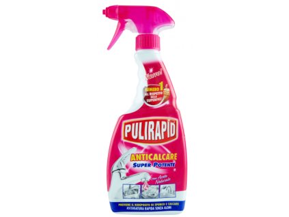 (IT) Pulirapid Anticalcare super potente Aceto čistiaci prostriedok  na hrdzu a vodný kameň - 500 ml