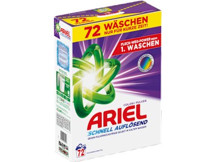(DE) Ariel color+ pulver prášok na pranie 3,96 kg - 72 praní