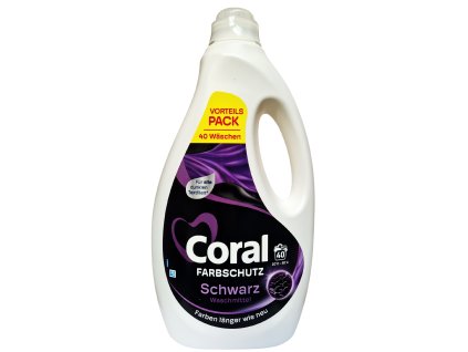 (DE) Coral Black Velvet gél na pranie na čierne prádlo 2,0 L - 40 praní