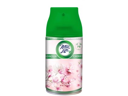Miss Life Magnolia & Cherry blossom automatic osviežovač vzduchu sprej - 250 ml