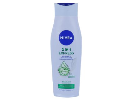 Nivea 2 in 1 Express dámsky šampón a kondicionér na normálne vlasy - 250 ml