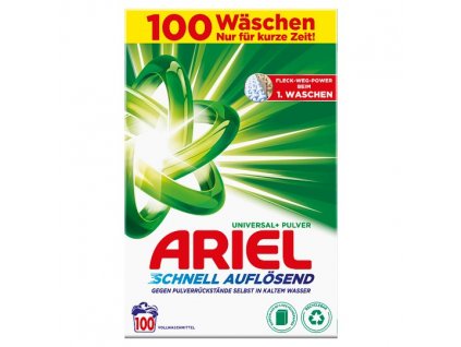 Ariel Universal+ Pulver prášok na pranie 6,0 kg - 100 praní