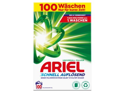 Ariel Universal+ Pulver prášok na pranie 6,0 kg - 100 praní