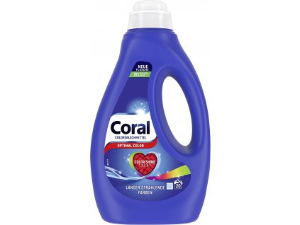 coral optimal color gel na pranie 1 0 l 20 prani