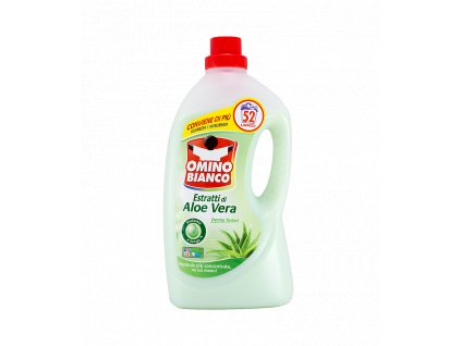 gel na pranie omino bianco estratti di aloe vera 2 6 l 52 prani