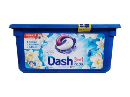 kapsule na pranie dash 2 v 1 lotosove kvety lalia 30 ks