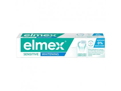 zubna pasta elmex sensitive mit aminfluorid whitening 75 ml