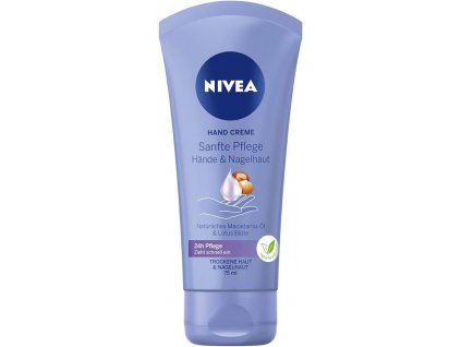 Nivea hand creme Sanfte Pflege krém na ruky a nechtovú kožtičku - 100 ml