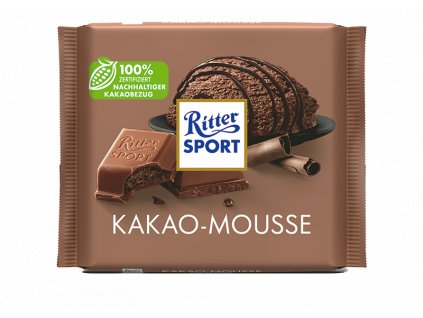 ritter sport kakao mousse mliecna cokolada s kakovym kremom 100 g