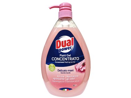 dual power delicato mani cistiaci prostriedok na rucne umyvanie riadu s pumpickou 1 l