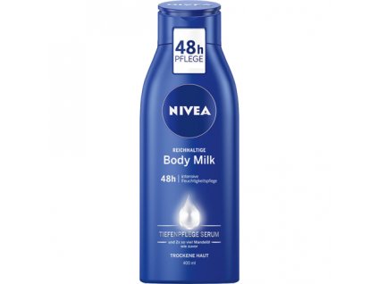 Nivea Body milk Reichhaltige telové mlieko - 400 ml