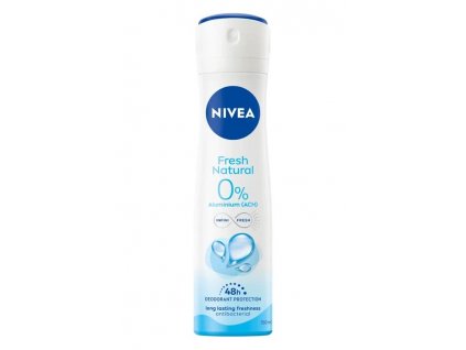 nivea fresh natural 0 aluminium damsky deodorant 150 ml