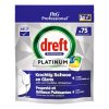 (BE) Dreft Platinum All in one Citron tabletky do umývačky riadu - 75 ks